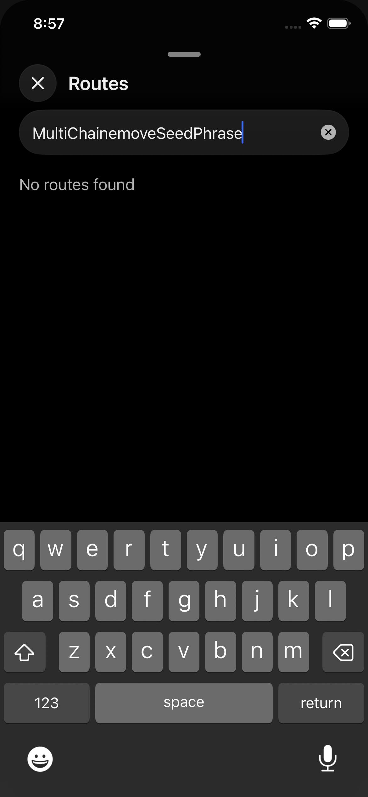 screenshot of /(accounts)/accounts/MultiChainRemoveSeedPhrase
