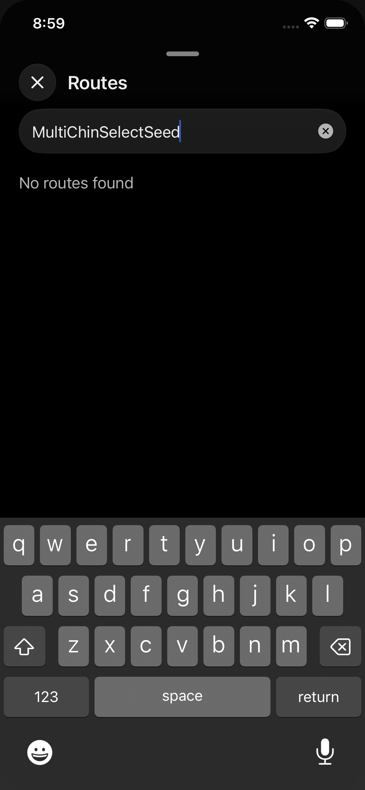 screenshot of /(accounts)/accounts/MultiChainSelectSeed
