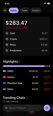 screenshot of /(chats,fungible,modules,perps,portfolio,predictions,socialProfile)/predictions/payout