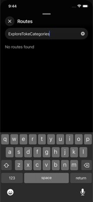 screenshot of /(fungible)/fungible/ExploreTokenCategories