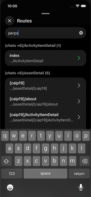 screenshot of /(perps)/perps