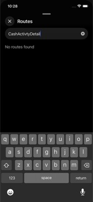 screenshot of /CashActivityDetail