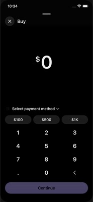 screenshot of /CashPage/AddCashFiatRamp