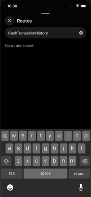 screenshot of /CashPage/CashTransactionHistory