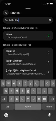 screenshot of /CashPage/socialProfile/SocialProfile