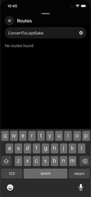 screenshot of /ConvertToLiquidStake