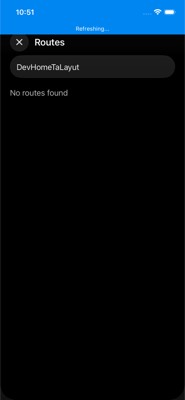 screenshot of /DevHomeTabLayout