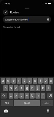 screenshot of /explore/suggestedUsersToFollow