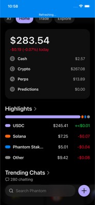 screenshot of /explore/tokenCategories