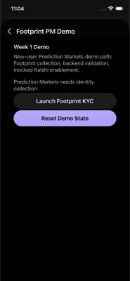 screenshot of /FootprintKycDemo